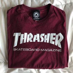 Maroon Thrasher T-Shirt